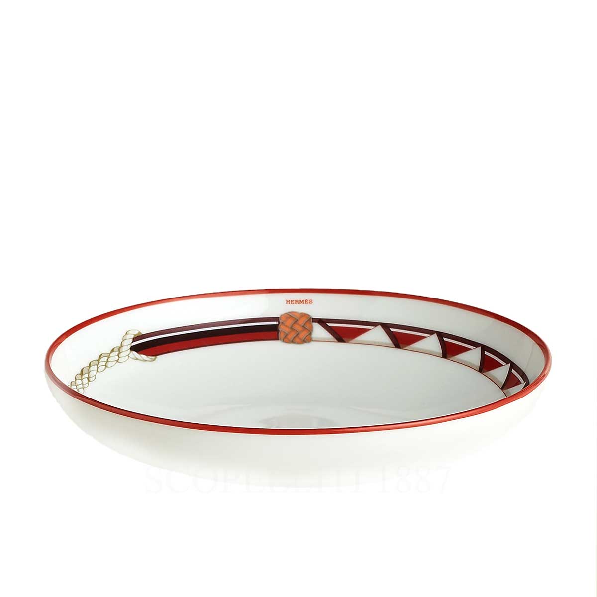 Hermes Soup Bowl Tressages Equestres 1