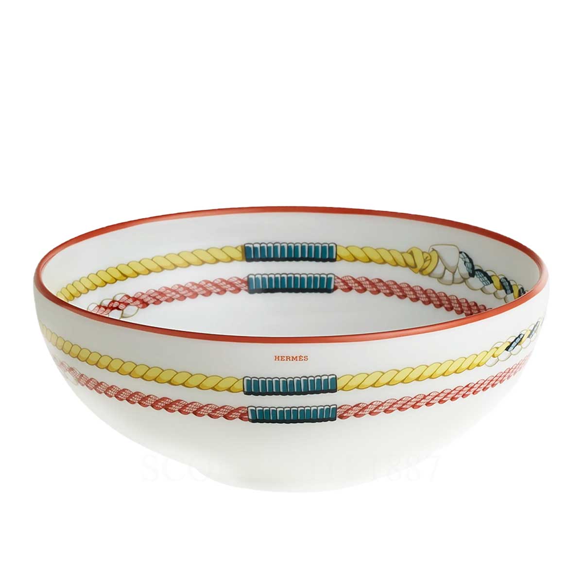 Hermes Cereal Bowl Tressages Equestres Small 1