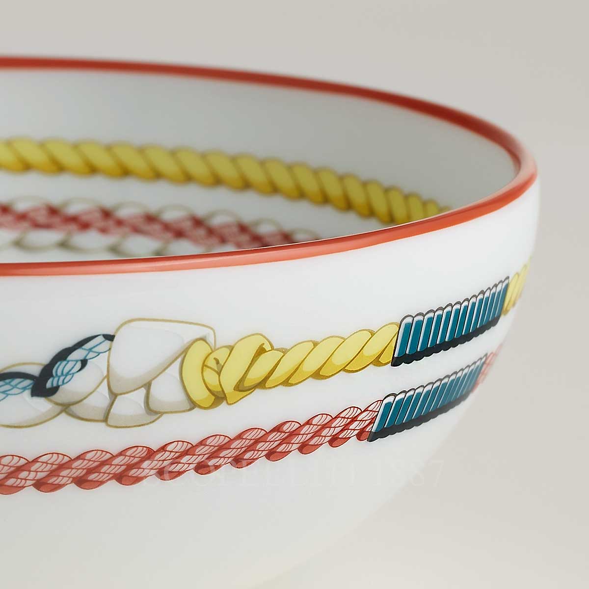 Hermes Cereal Bowl Tressages Equestres Small 3