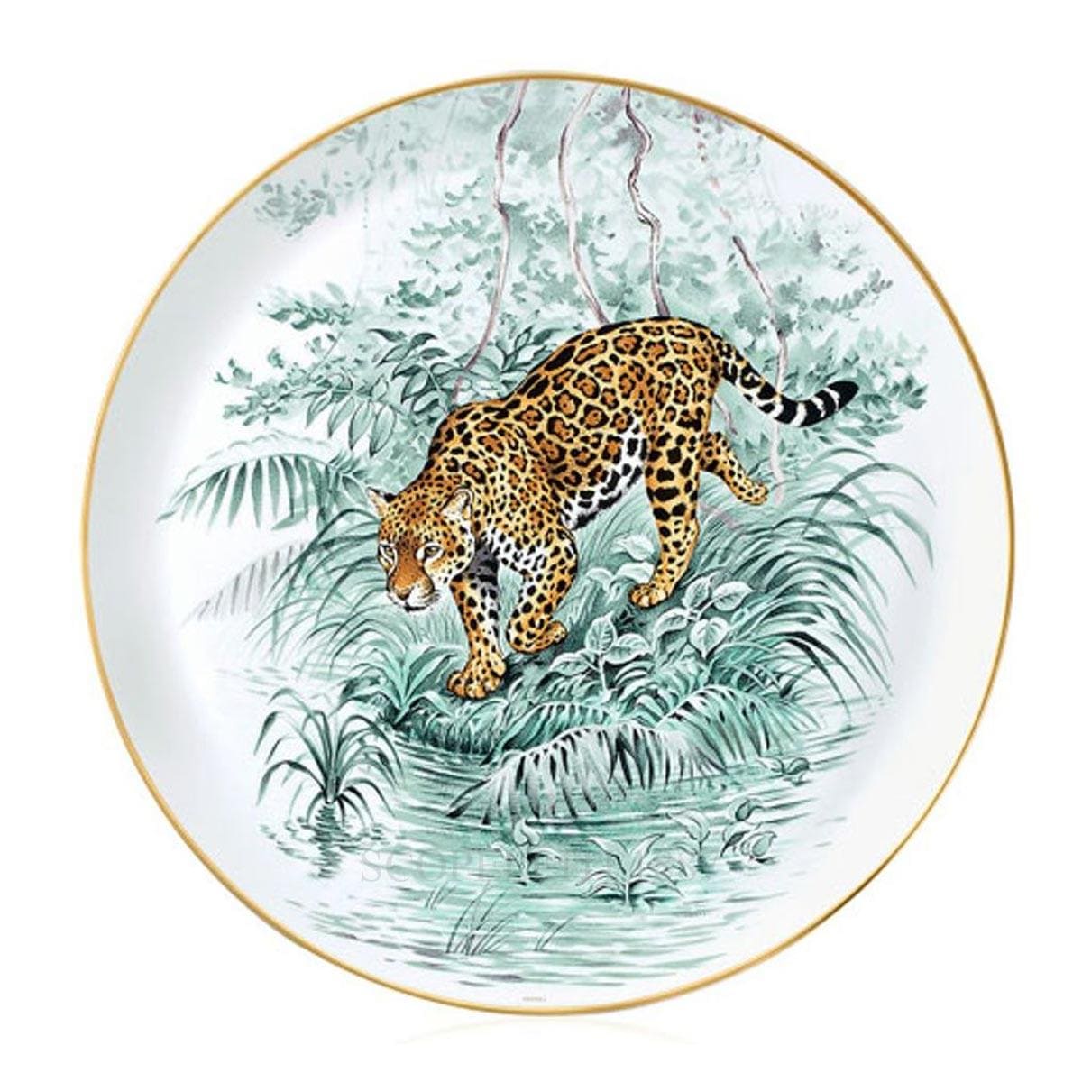 Hermes Carnets d'Equateur Tart Platter 1