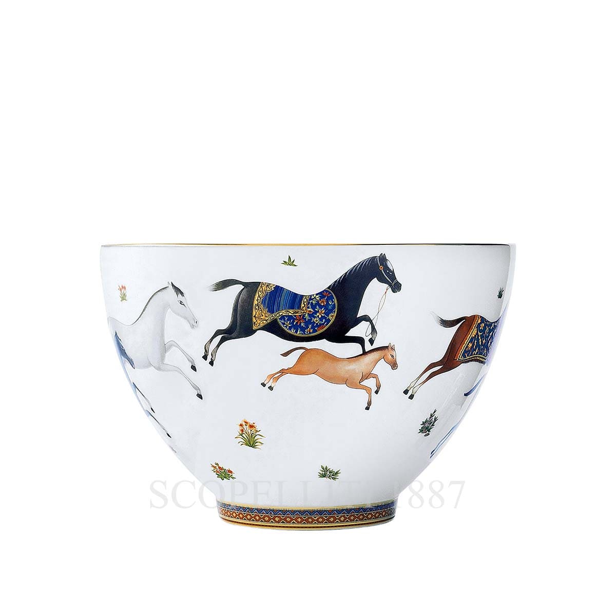 Hermes Bowl Cheval d'Orient for Punch 1