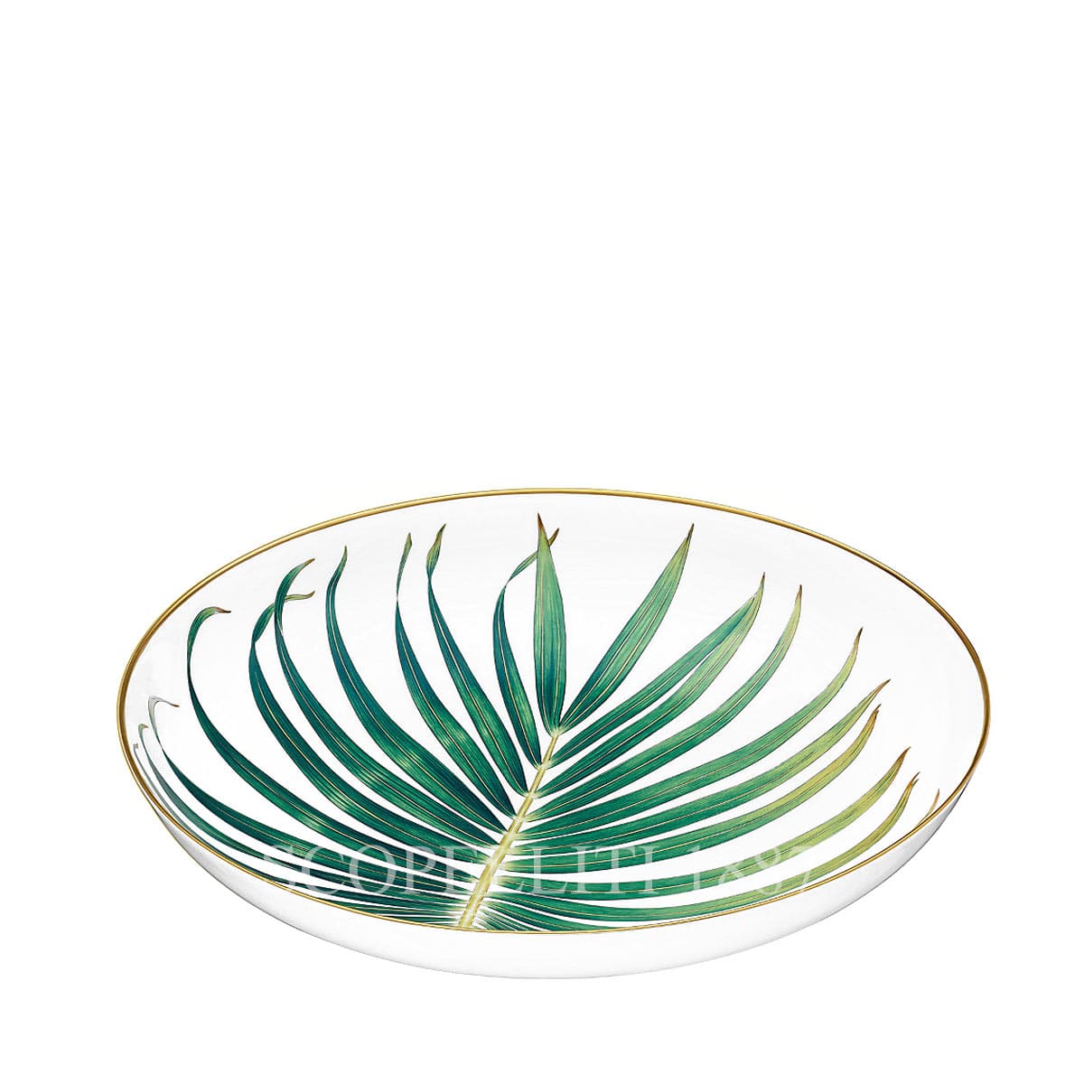Hermes Passifolia Round Deep Platter Large 2