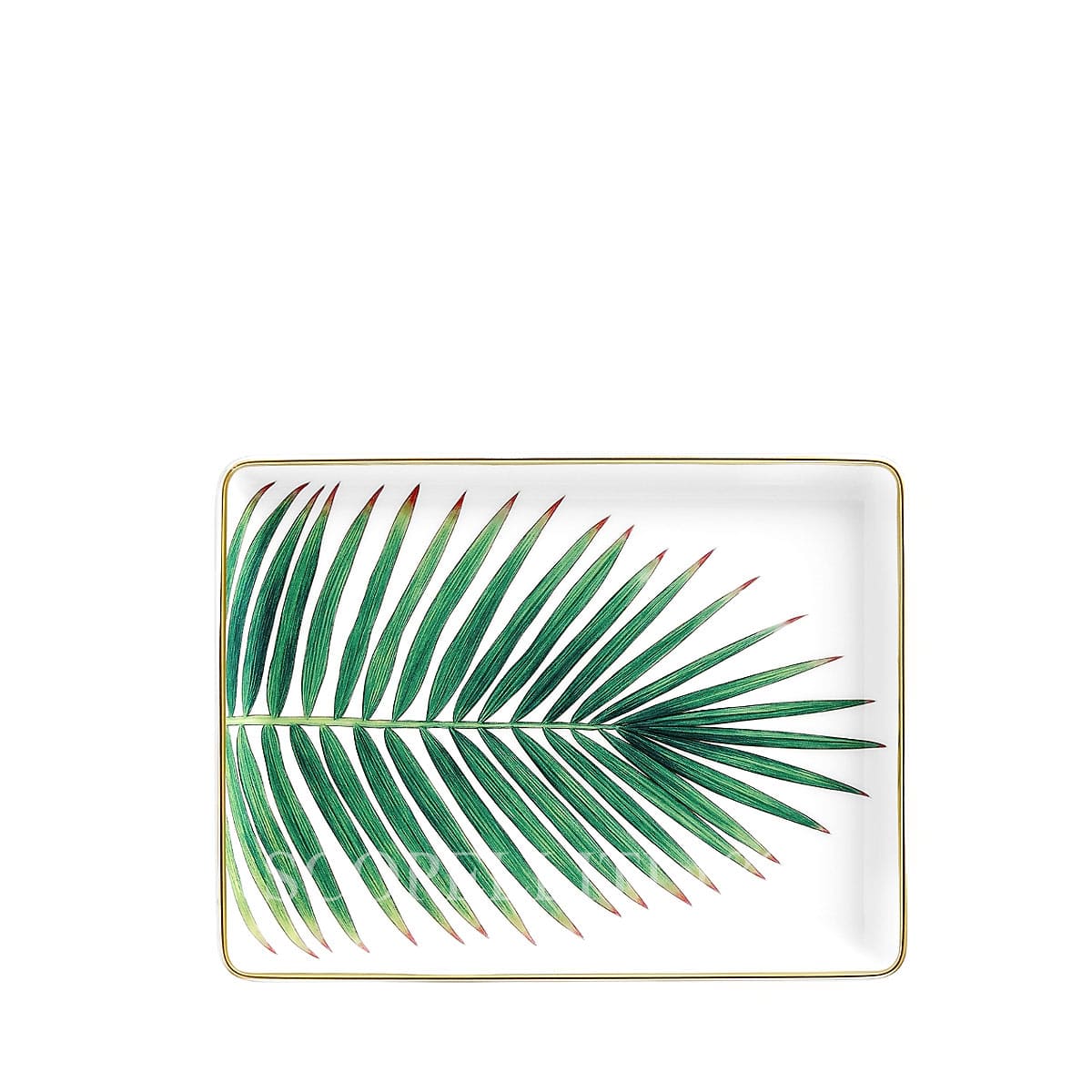 Hermes Sushi Plate Passifolia Palm 1