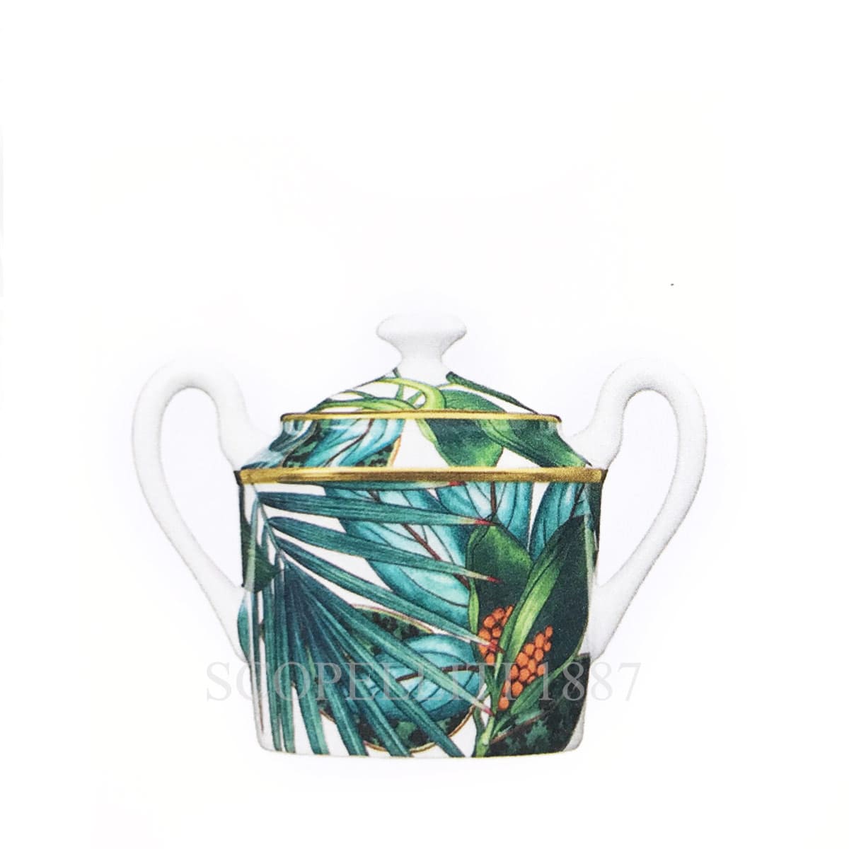 Hermes Passifolia Sugar Bowl 1
