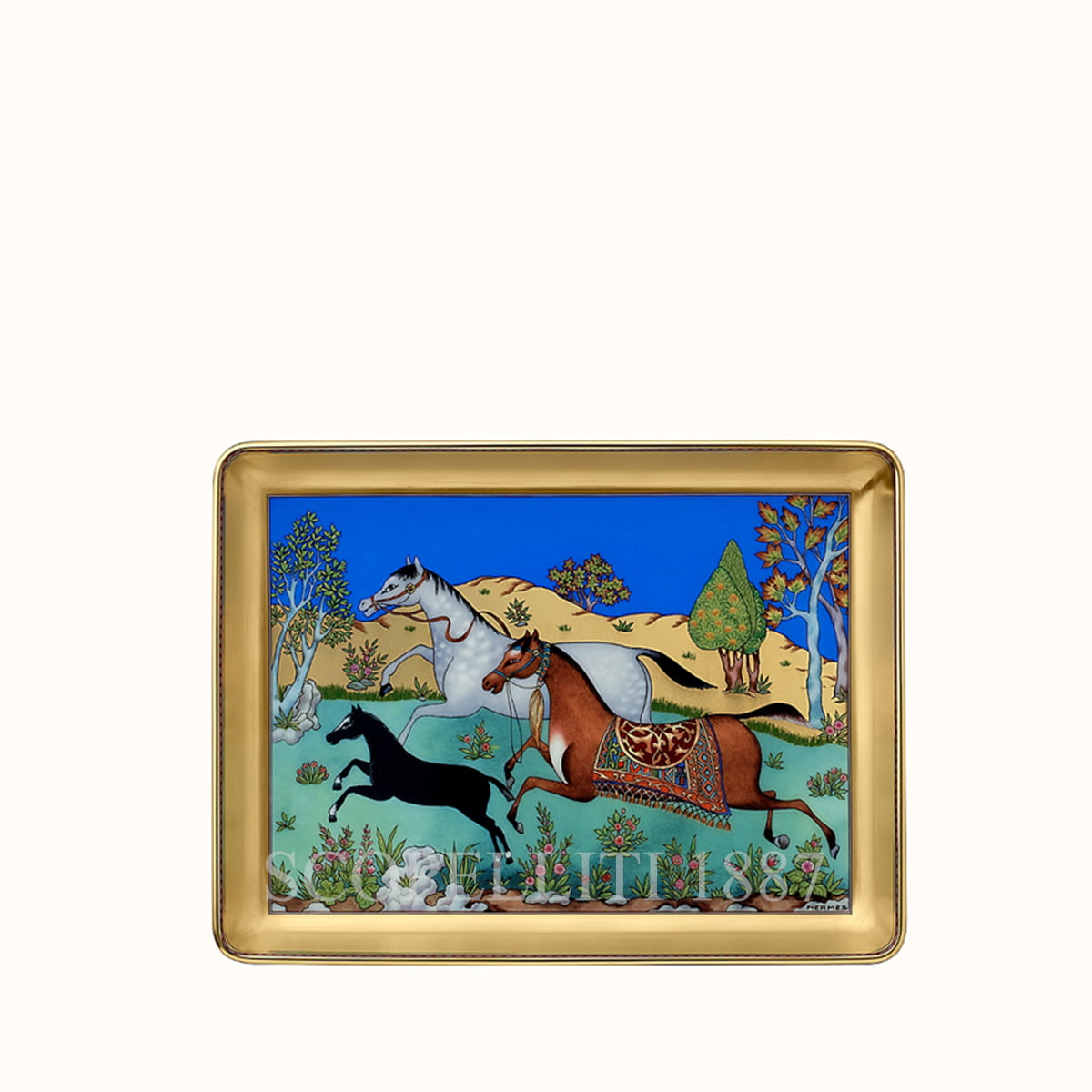 Hermes Sushi Plate Cheval d'Orient 1