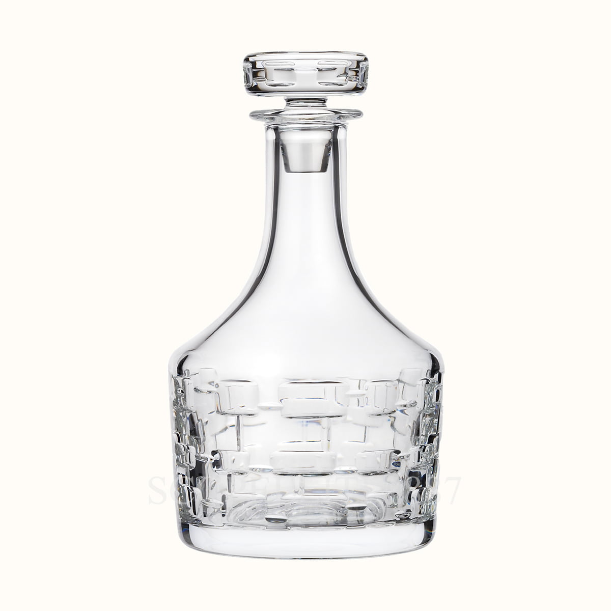 Hermes Crystal Whisky Decanter Adage 1