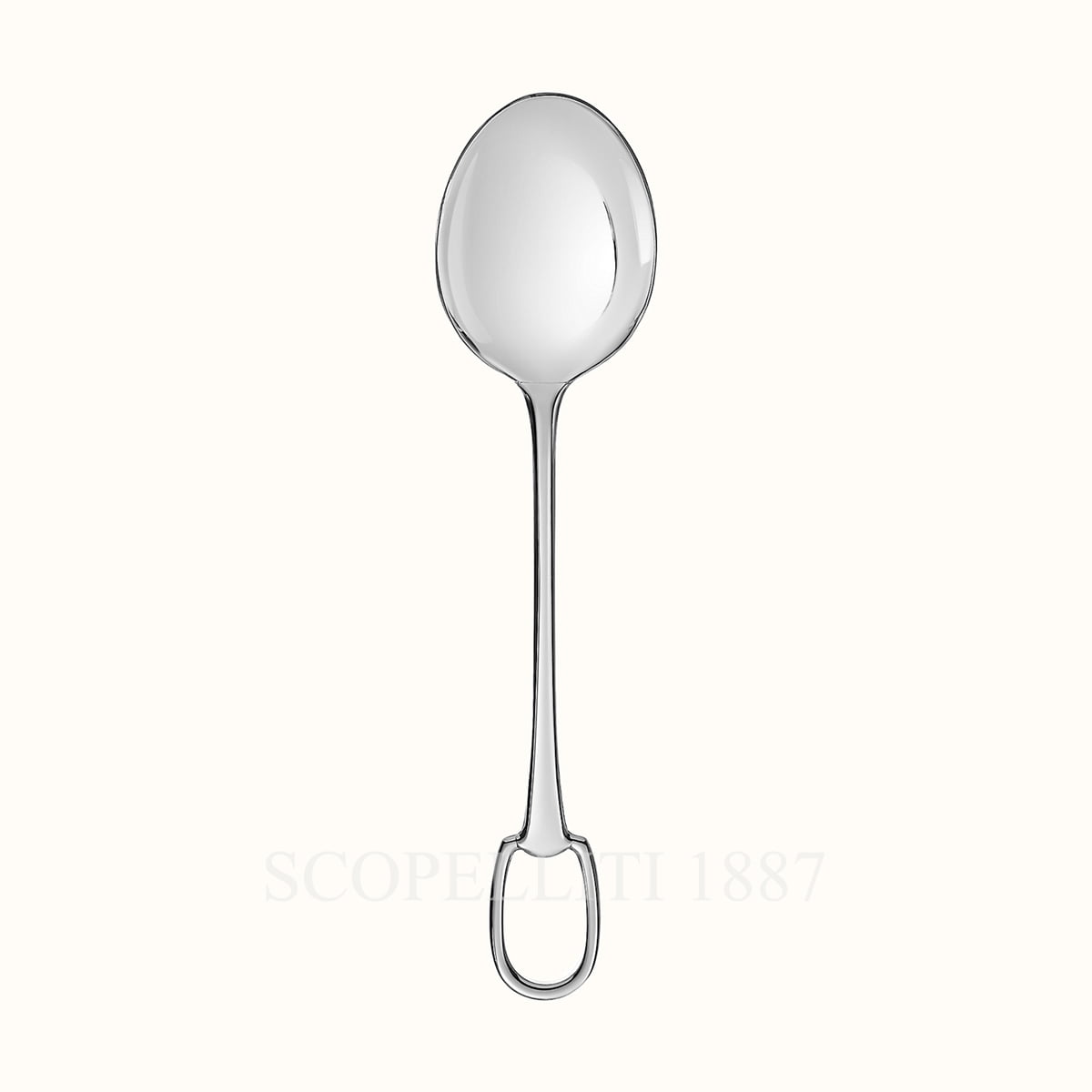 Hermes Serving Spoon Attelage Steel 1