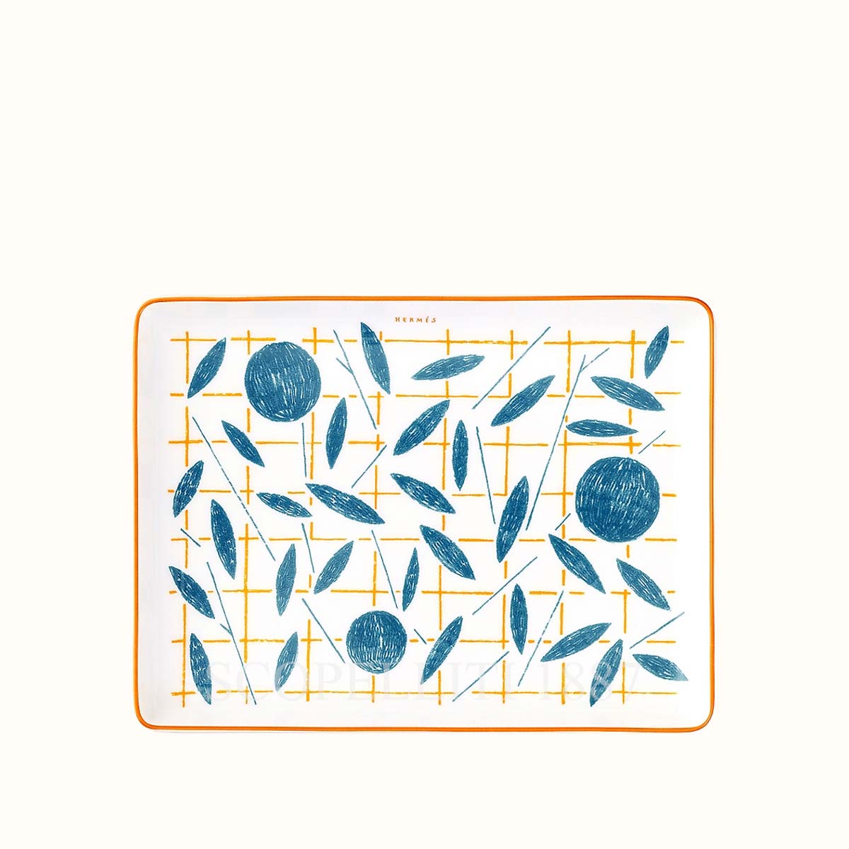 Hermes A Walk in the Garden Small Tray 1