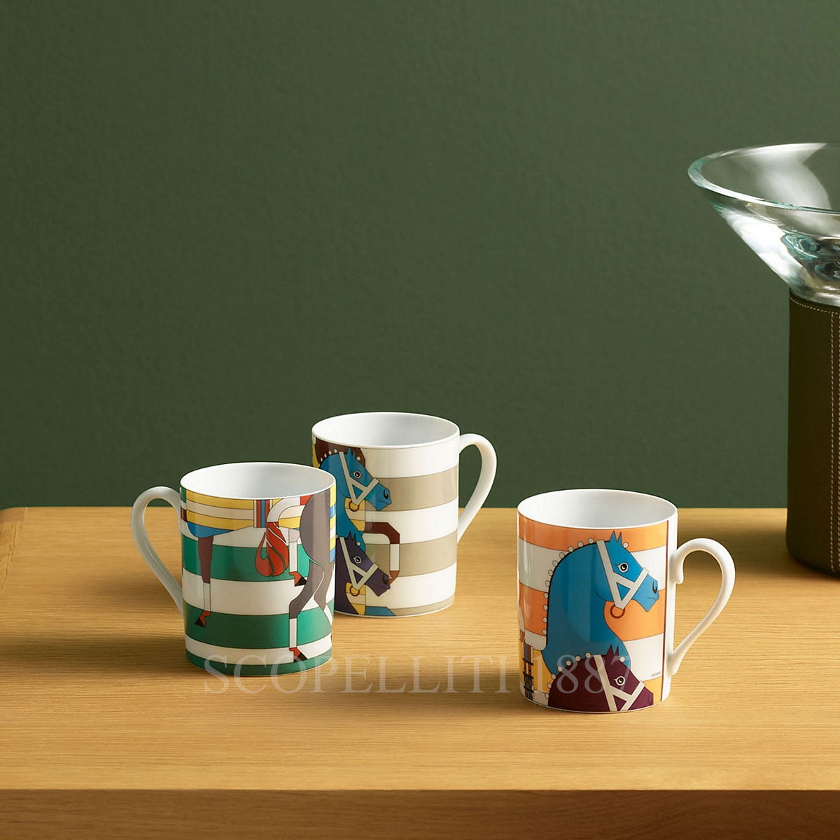 Hermes Rocabar Limited Edition Set of 2 Mugs 3