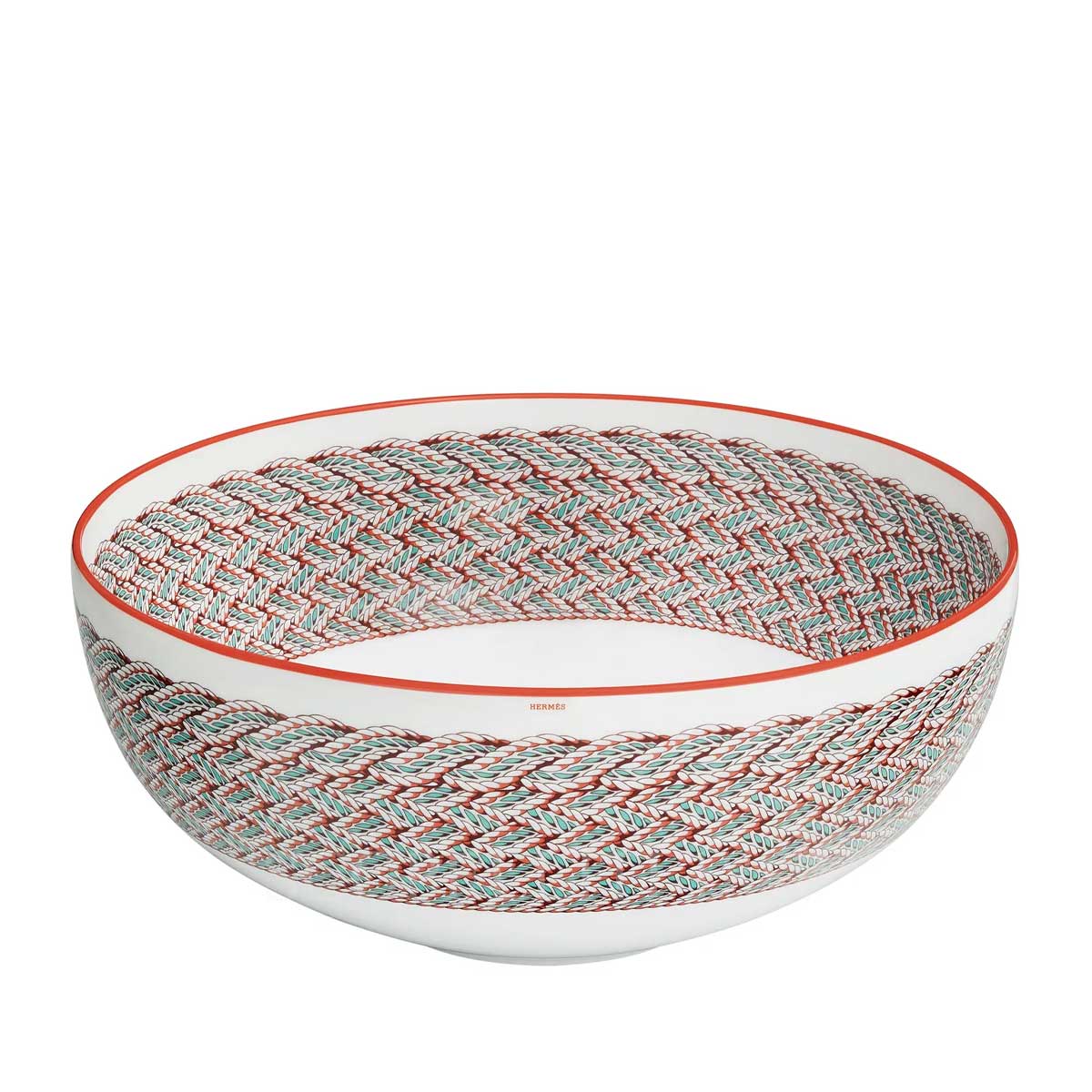 Hermes Salad Bowl Tressages Equestres Medium 1