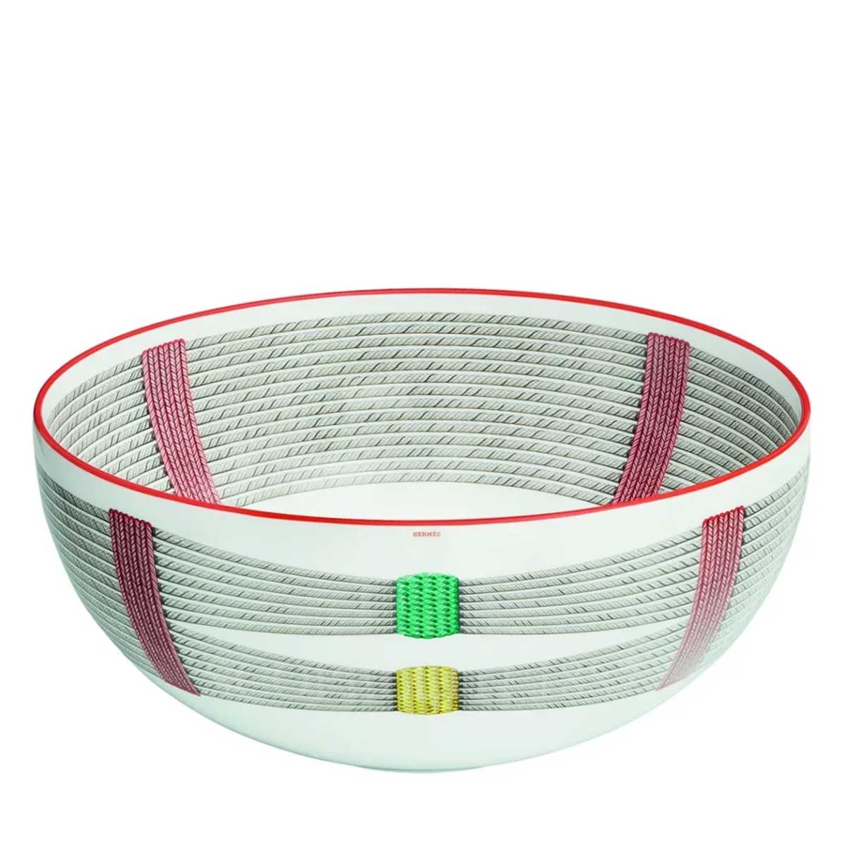 Hermes Salad Bowl Tressages Equestres Large 1