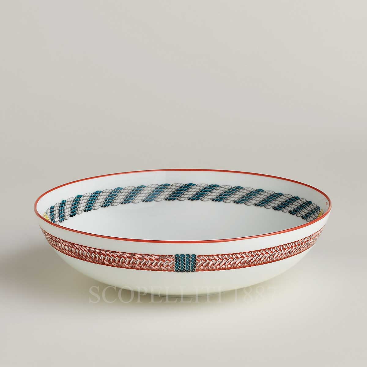 Hermes Tressages Equestres Cereal Bowl Large 1