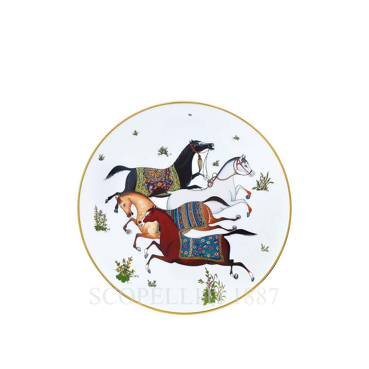 에르메스 Dinner Set Cheval d'Orient 009802P + 009807P + 009812P + 009816P 4/4