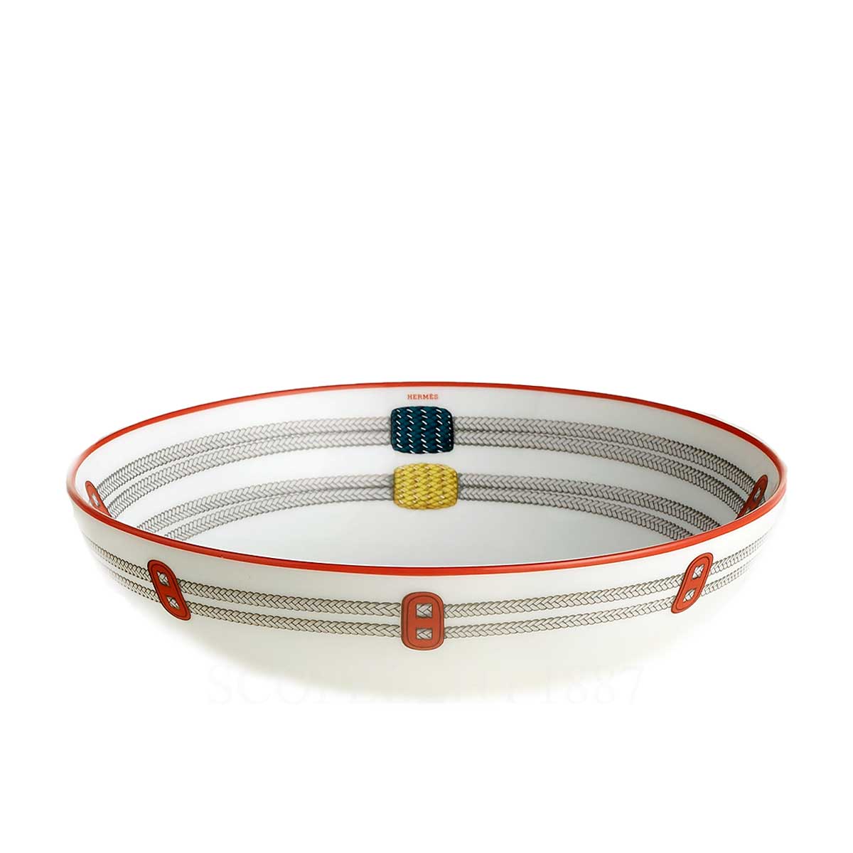 에르메스 Cereal Bowl Tressages Equestres - Set of 2 057113P x 2