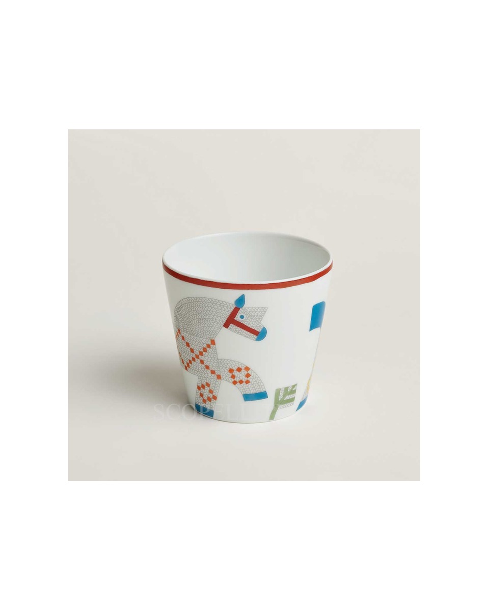 에르메스 Tumbler Animaux Nattes P058004P