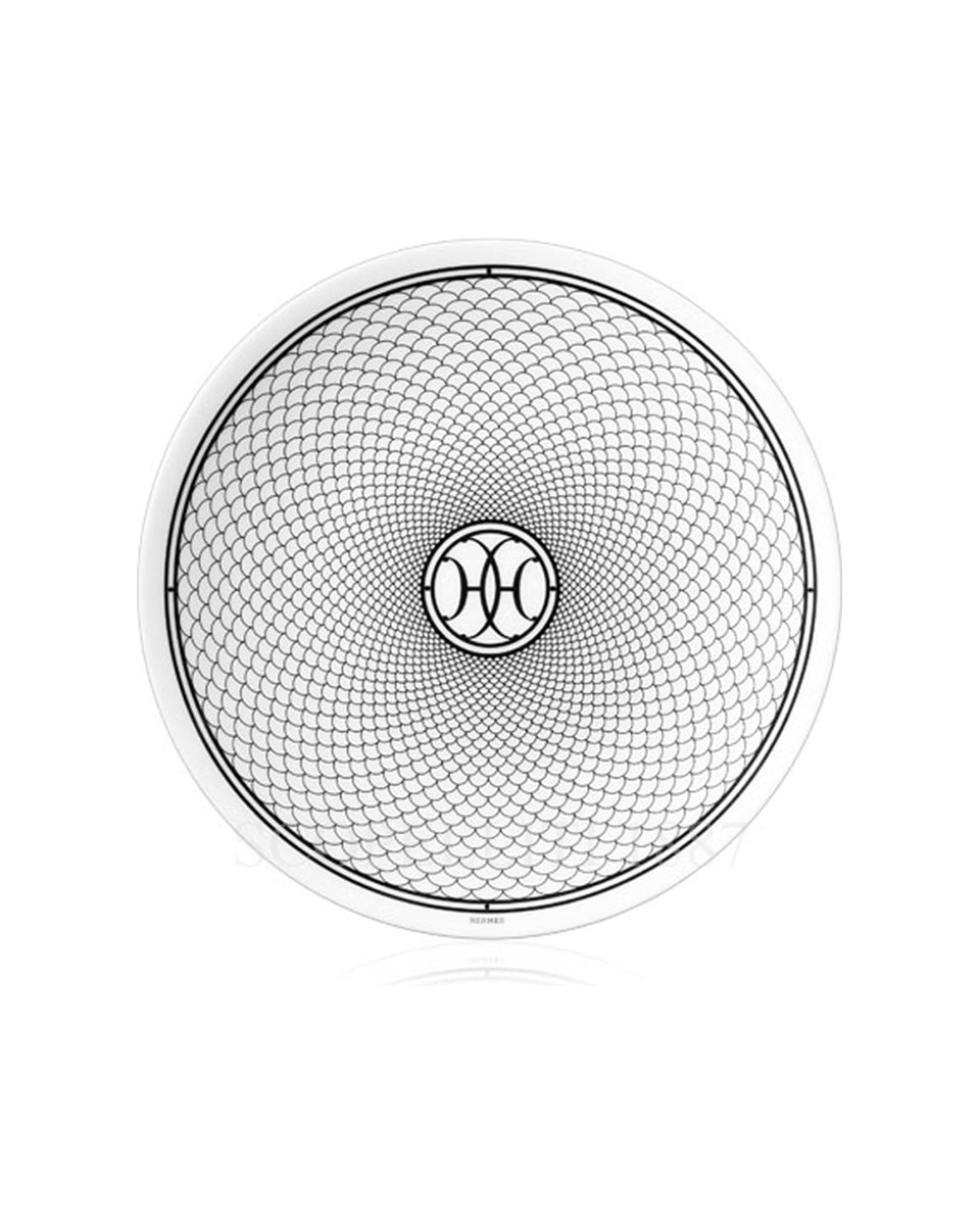 에르메스 H Deco Bread and Butter plate n°1 037012P