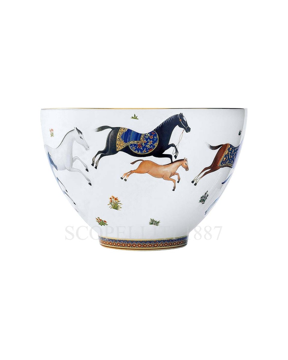 에르메스 Bowl Cheval d'Orient for Punch 009869P
