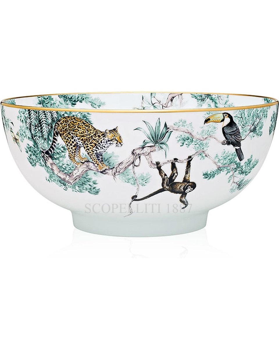 에르메스 Carnets d'Equateur Salad Bowl Large 038028P