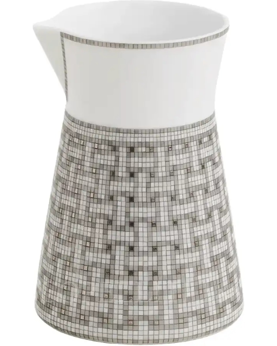 에르메스 Mosaique au 24 Platinum Creamer 035021P