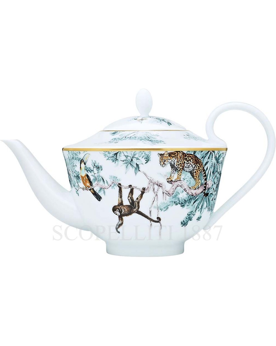에르메스 Carnets d'Equateur Teapot 038018P