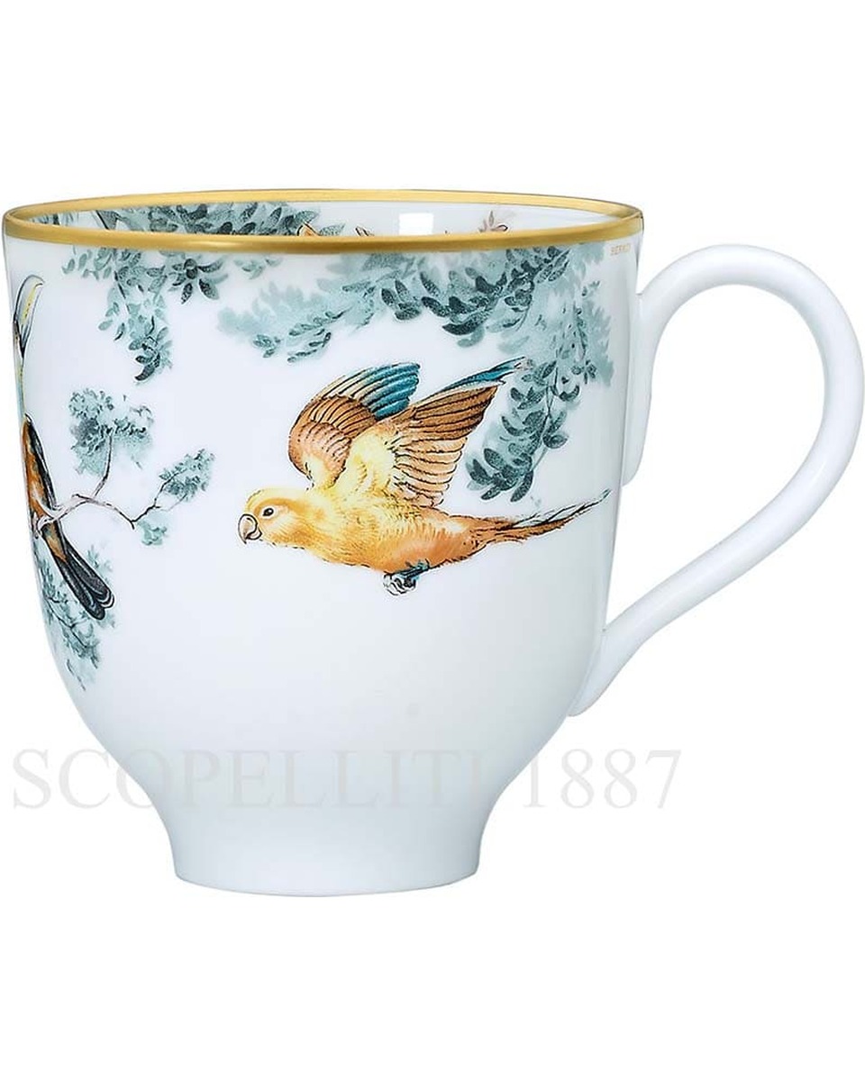 에르메스 Mug Carnets d'Equateur Birds 038131P