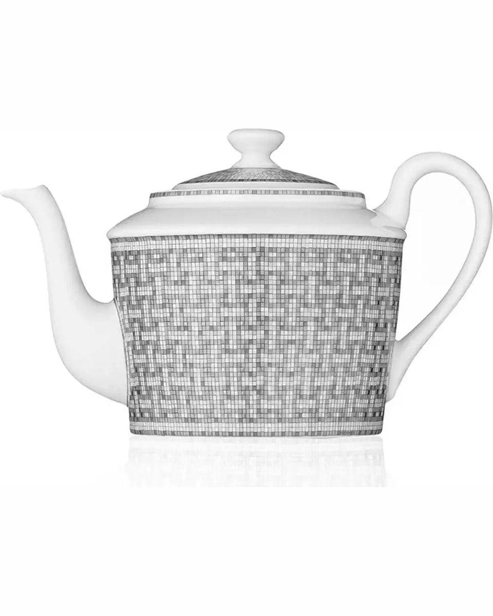 에르메스 Mosaique au 24 Platinum Teapot 035018P