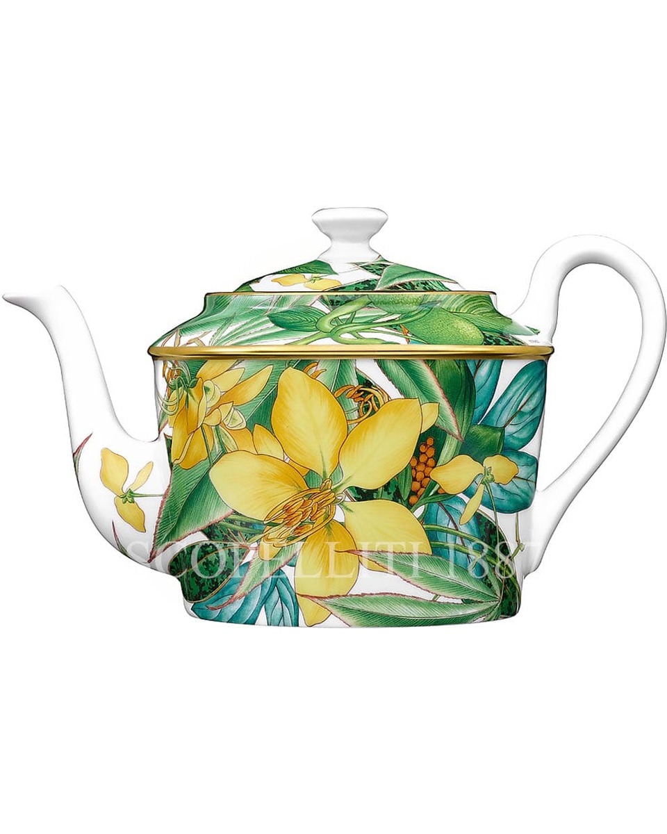 에르메스 Passifolia Teapot 044018P