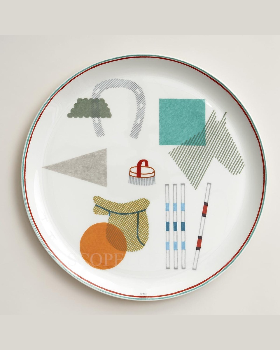 에르메스 Tart Platter Saut 055022P 1/3