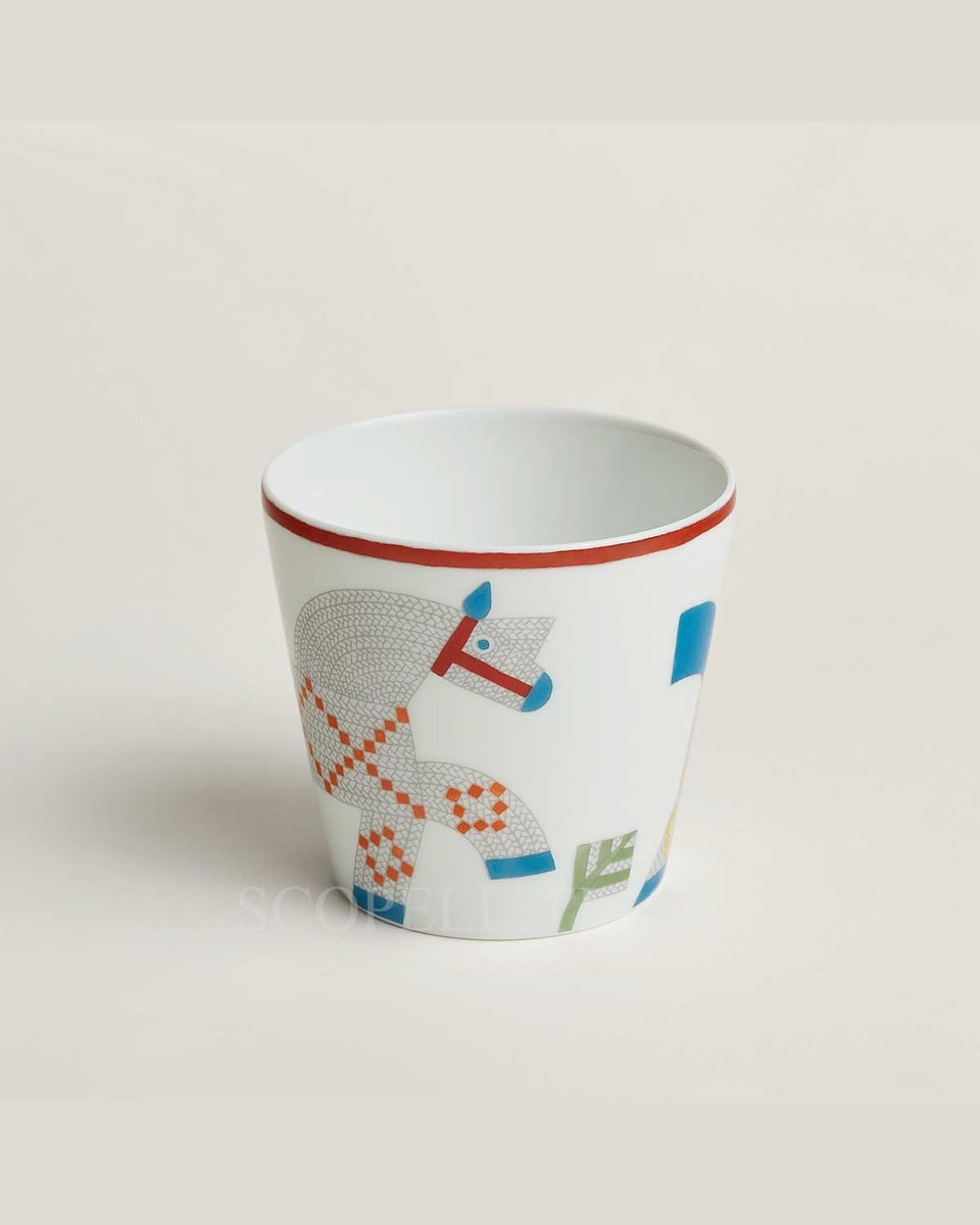 에르메스 Tumbler Animaux Nattes P058004P 1/2