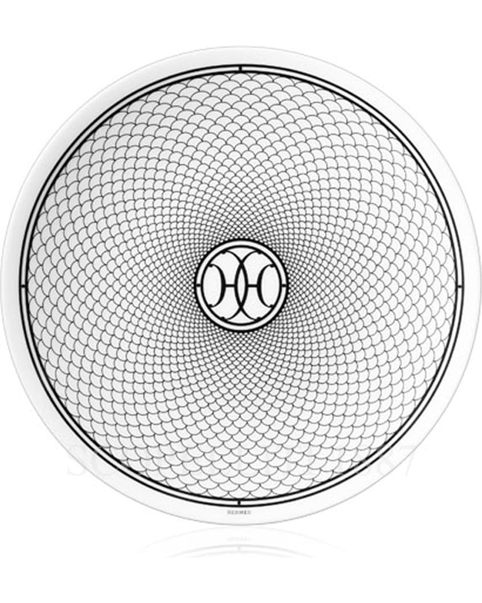 에르메스 H Deco Bread and Butter plate n°1 037012P 1/2
