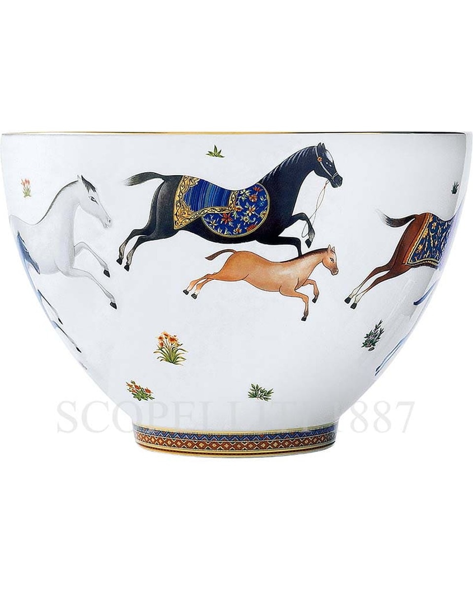 에르메스 Bowl Cheval d'Orient for Punch 009869P 1/2