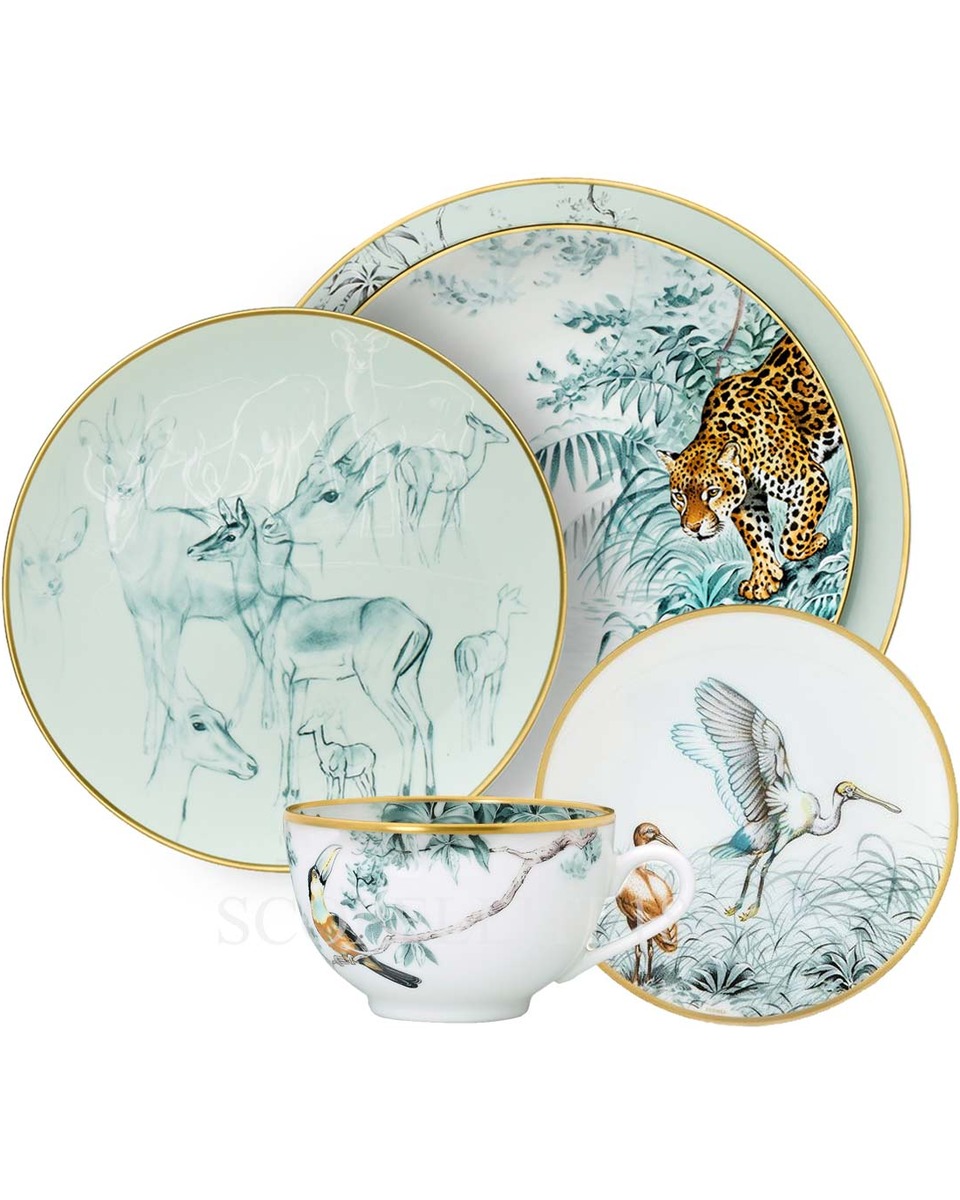 에르메스 Dinner Set Carnets d'Equateur scopel-24