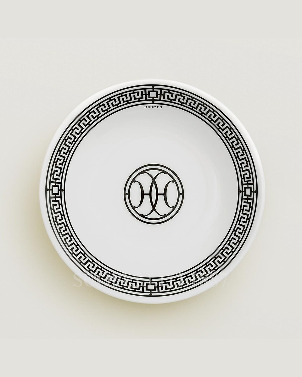 에르메스 H Deco Soy Dish Set of 2 037086P x 2