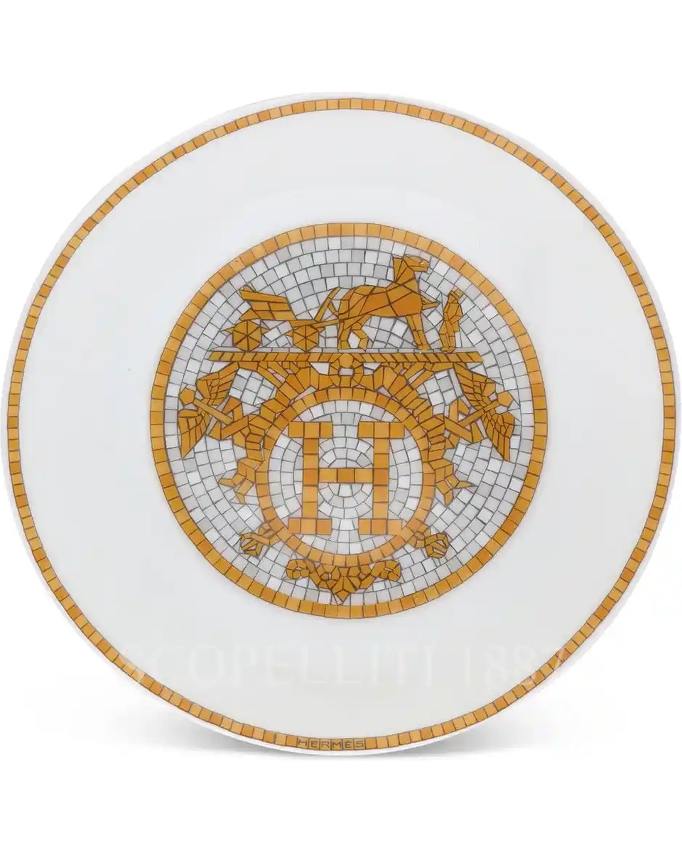 에르메스 Mosaique au 24 Soy Dish - Set of 2 026086P x 2