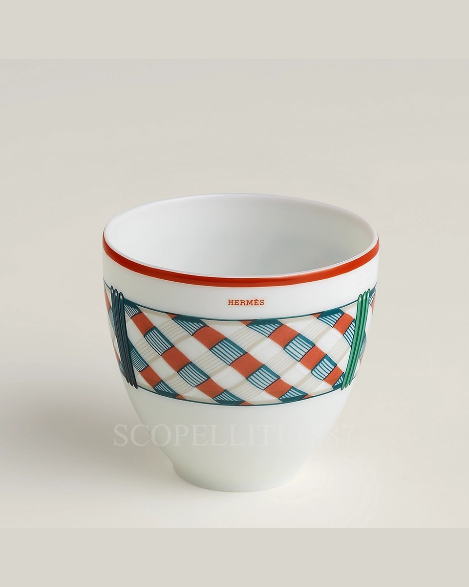 에르메스 Tumbler Tressages Equestres n.1 - Set of 2 057040P x 2