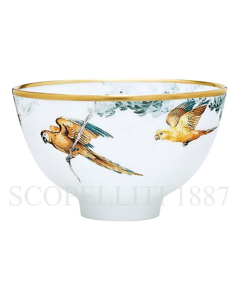 에르메스 Carnets d'Equateur Small Bowl Birds 038085P