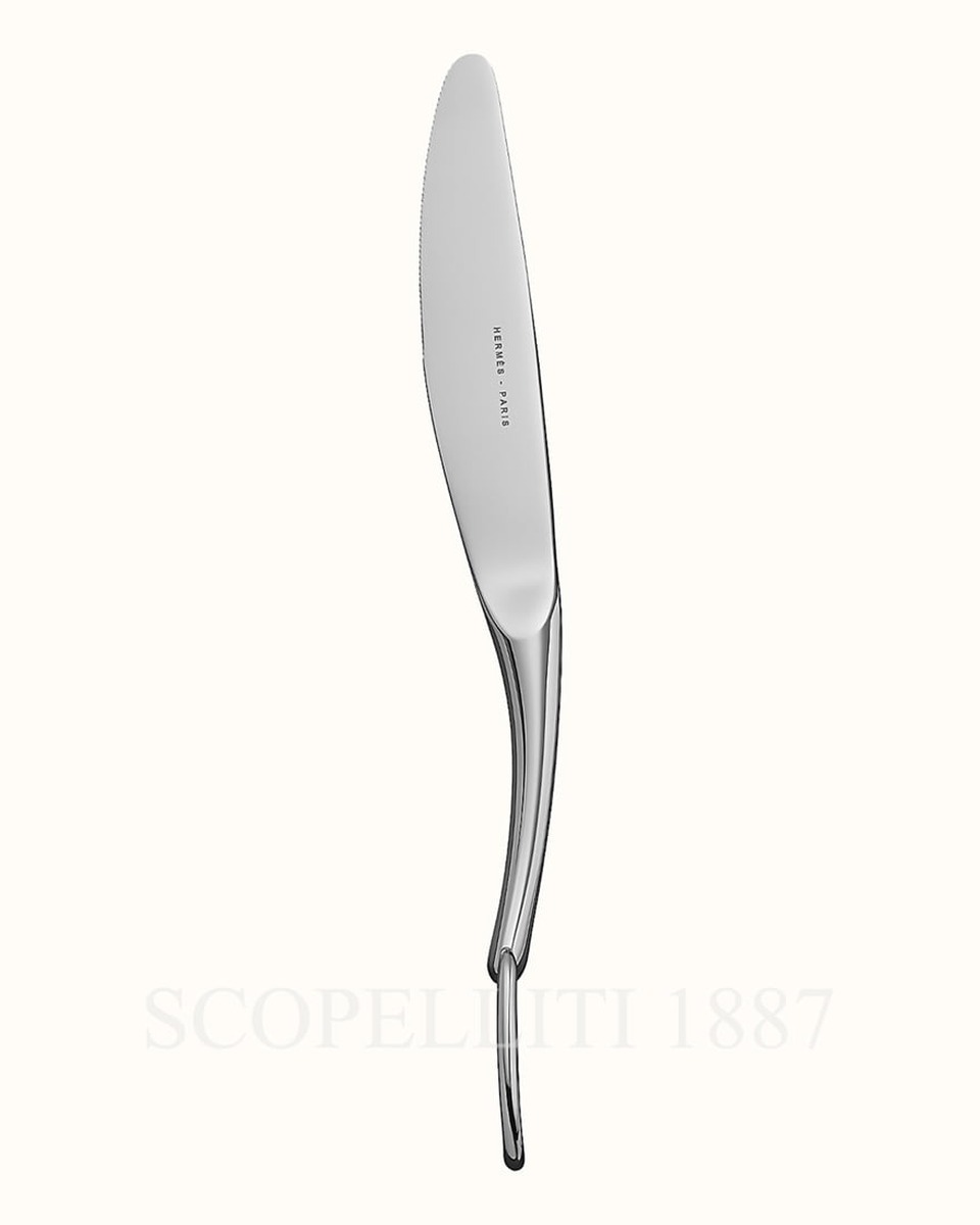 에르메스 Dessert Knife Attelage Steel 006009P