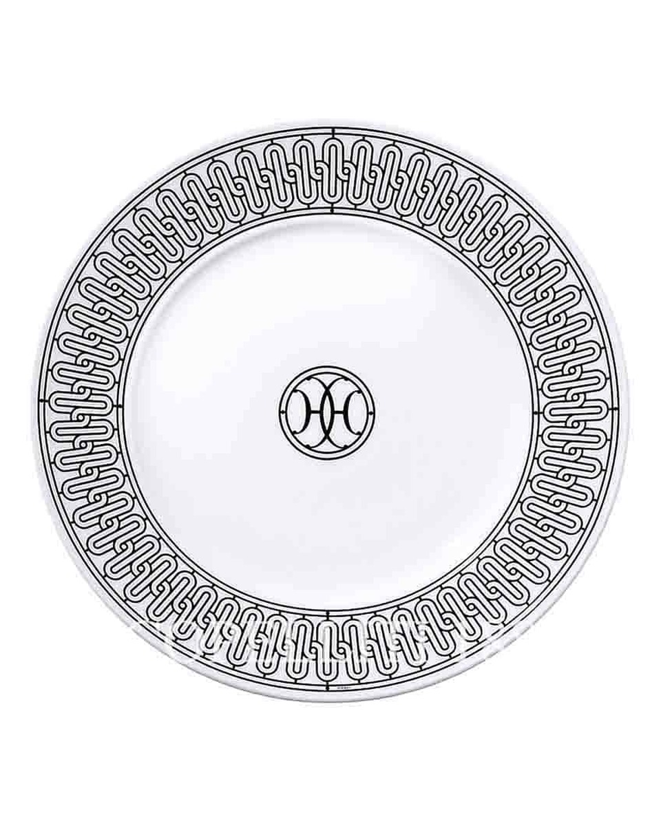 에르메스 H Deco Dessert Plate n°1 037007P 1/2