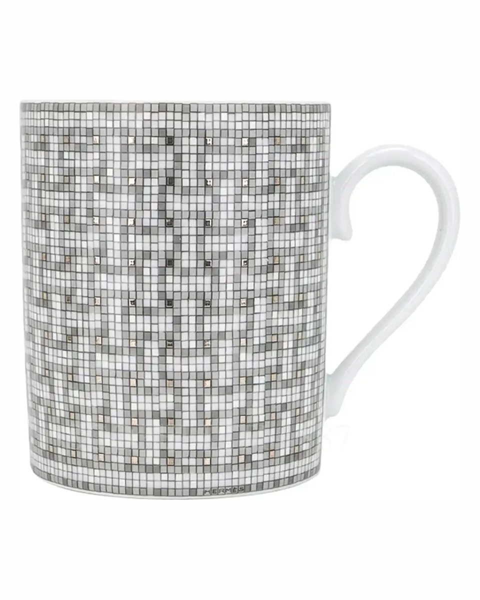 에르메스 Mosaique au 24 Platinum Mug 035031P 1/2