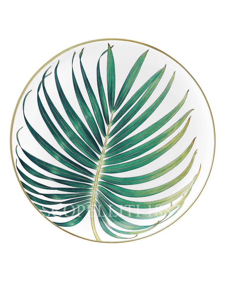 에르메스 Passifolia Dinner plate Palm 044101P