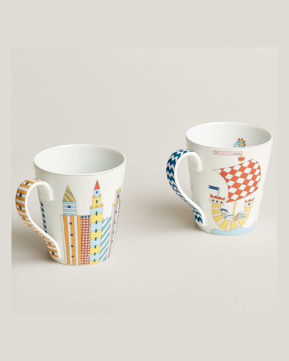 에르메스 Mug Epopee - Set of 2 P053231P