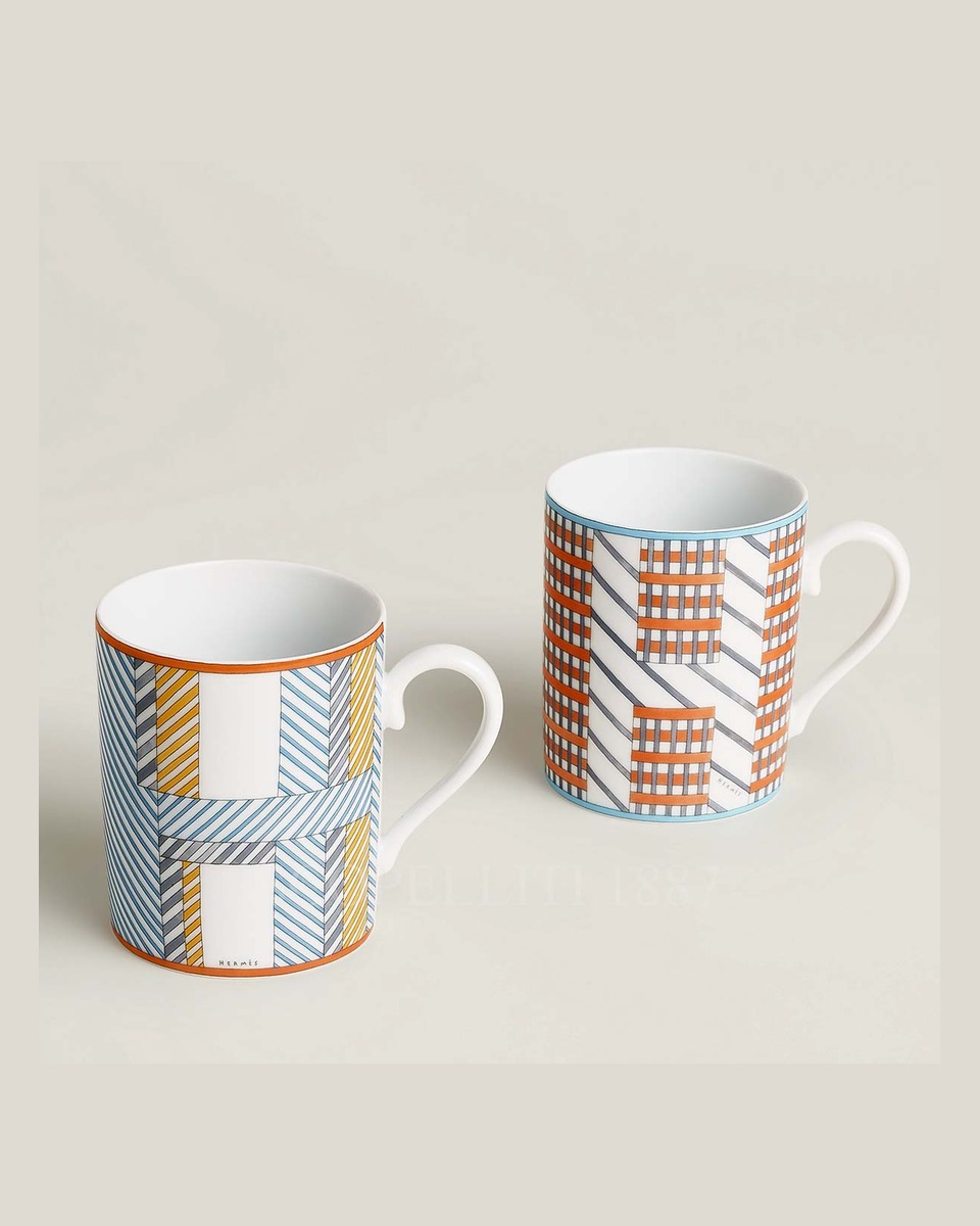 에르메스 Hidden H Mug Set of 2 P067331P