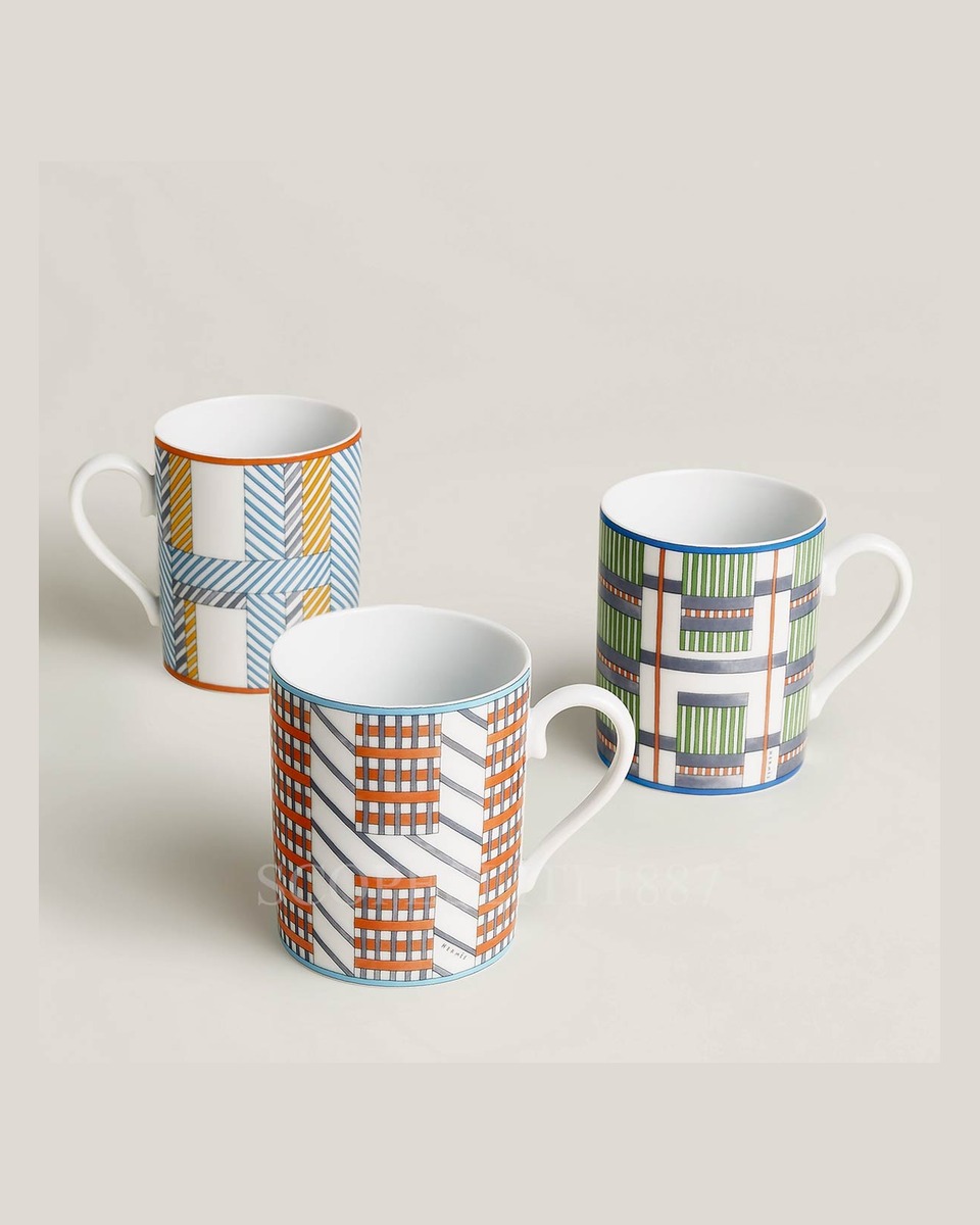 에르메스 Hidden H Mug Set of 3 P067431P