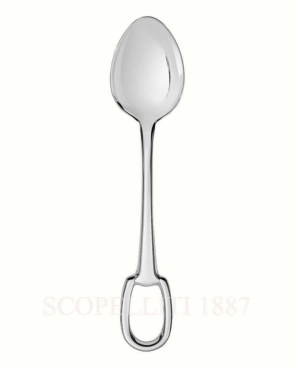 에르메스 Coffee Spoon Attelage Silver-Plated 006112P