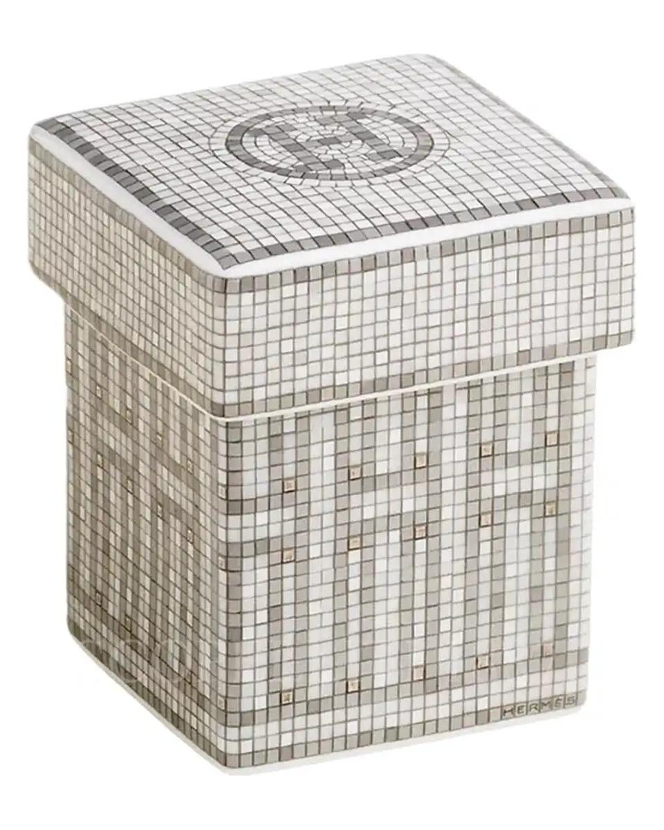 에르메스 Mosaique au 24 Platinum Sugar Bowl 035061P