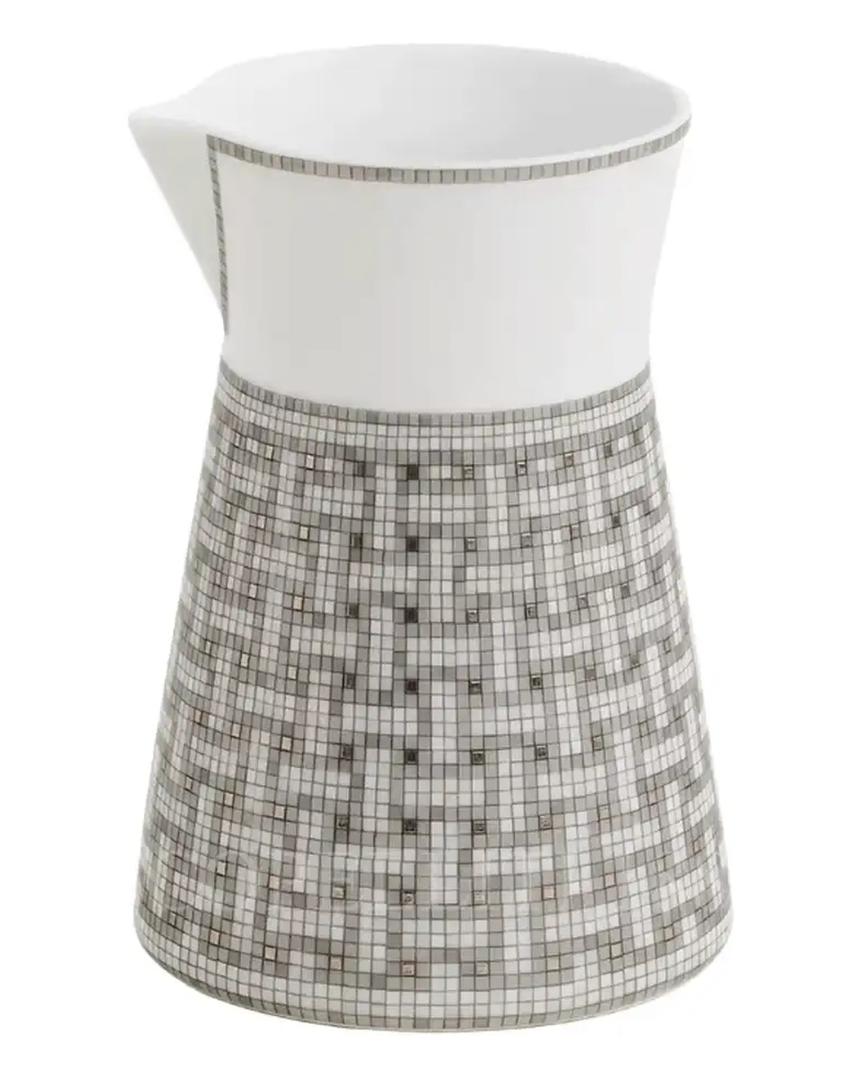 에르메스 Mosaique au 24 Platinum Creamer 035021P
