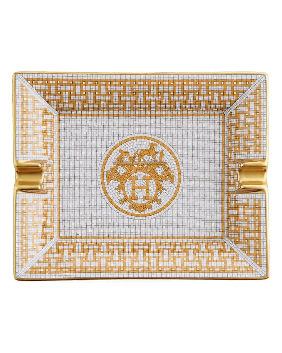 에르메스 Mosaique au 24 Gold Ashtray 026096P 1/4