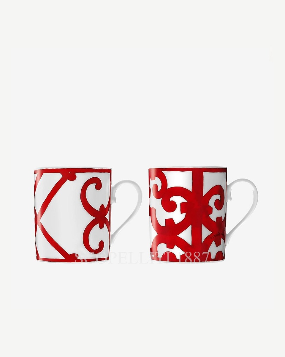 에르메스 Set of 2 Mugs Balcon du Guadalquivir 011835P