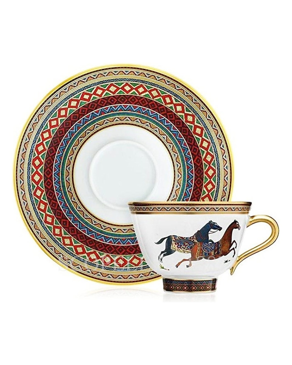 에르메스 Tea Cup and Saucer n.1 Cheval d'Orient 009816P