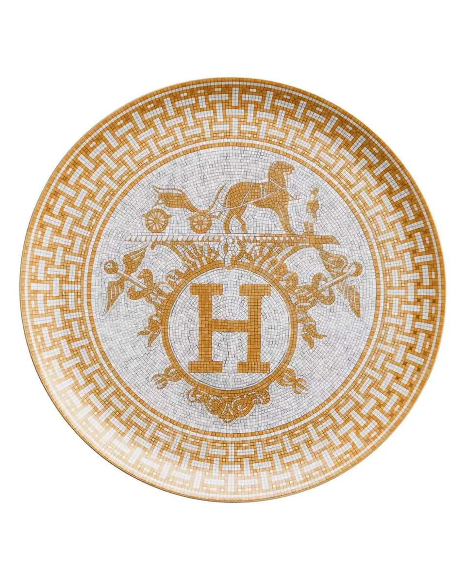에르메스 Mosaique au 24 Tart Platter 026022P